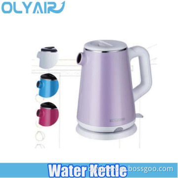 SW1209 360 degree rotation base with cord storage 1.2L stainless steel cordless electric water kettle